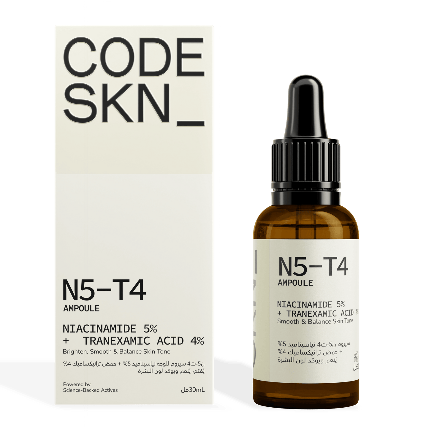 N5-T4: Niacinamide 5% + Tranexamic Acid 4% Serum